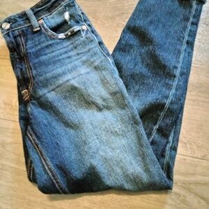 Dark Blue Denim Jeans